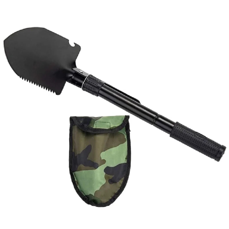 Folding Shovel Camping Shovel Survival Gear Entrenching Tool with Carrying