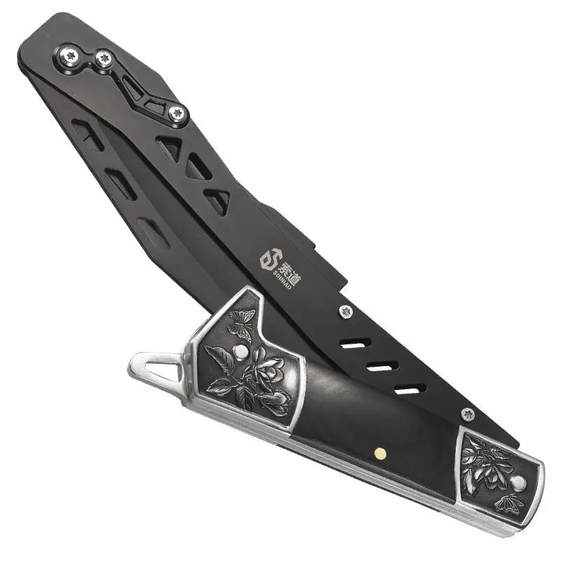 Outdoor Multifunctional Portable Folding Sickle Saw Tool for Fishing Steel Tool