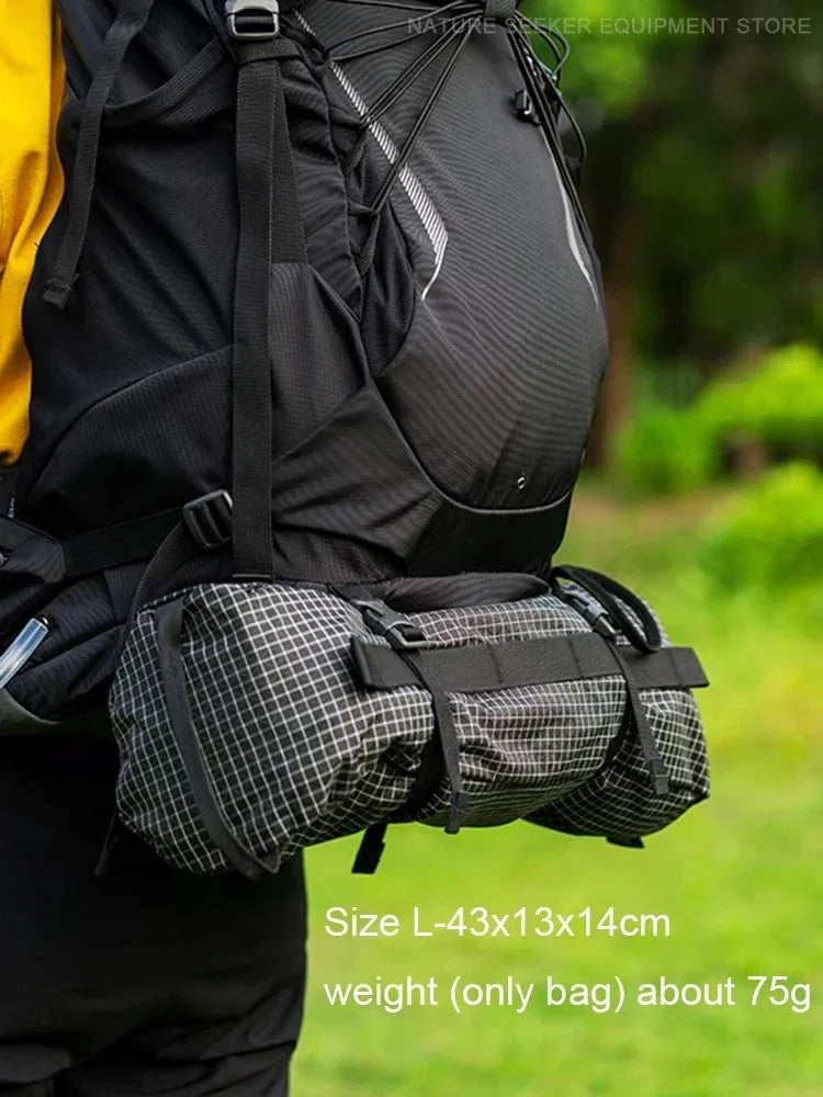 Lightweight External Hanging Bag for Backpack Tactical Hiking Camping Bags