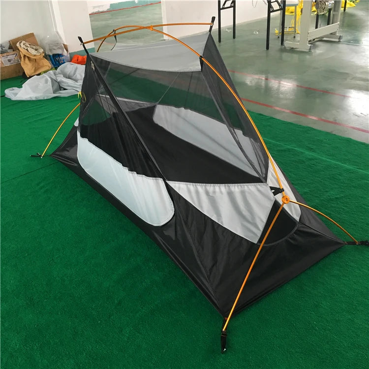 Double Layer 1 Person camping Tent Waterproof ultralight Lightweight Tents