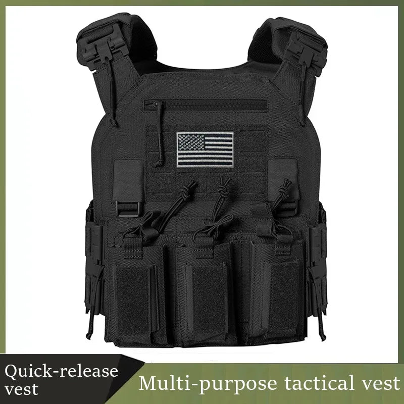 Chaleco Tactico Vest Ranger-Green Tactical Gear Tactical Vest for Outdoor