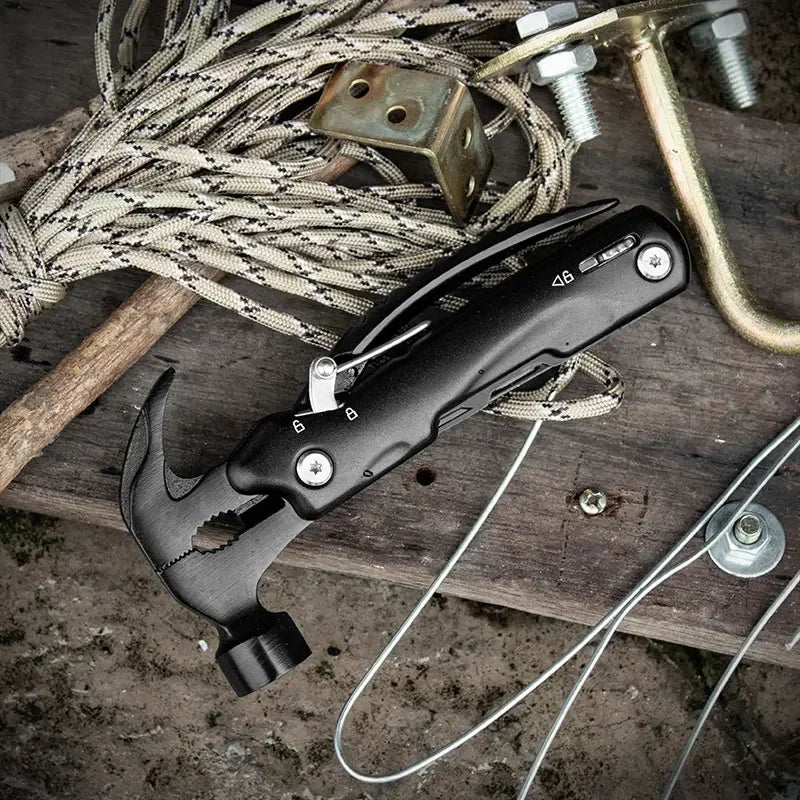 Multifunction Mini Sheep Horn Hammer Outdoor Camping Survival Gear Hammer