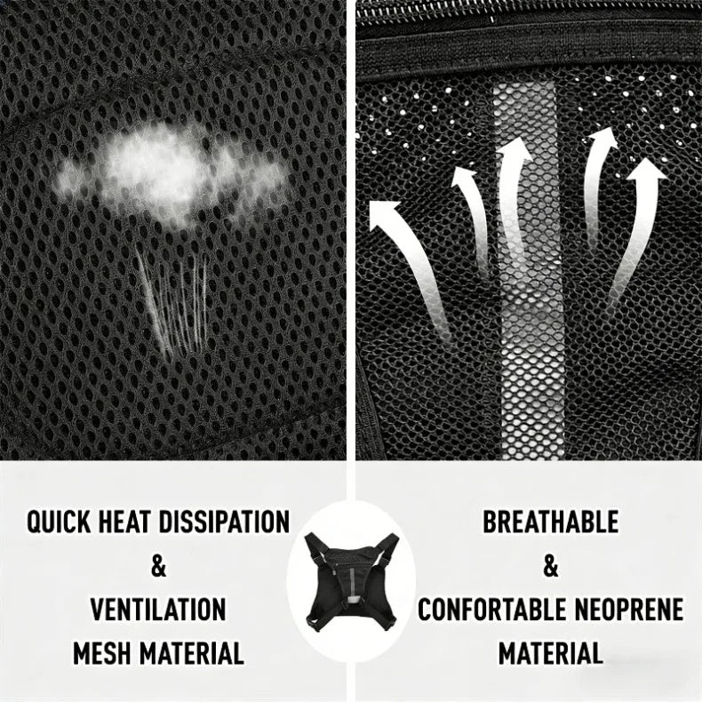 Sports Chest Bag Lightweight Waterproof Tactical Molle Hiking Camping Vest Bag