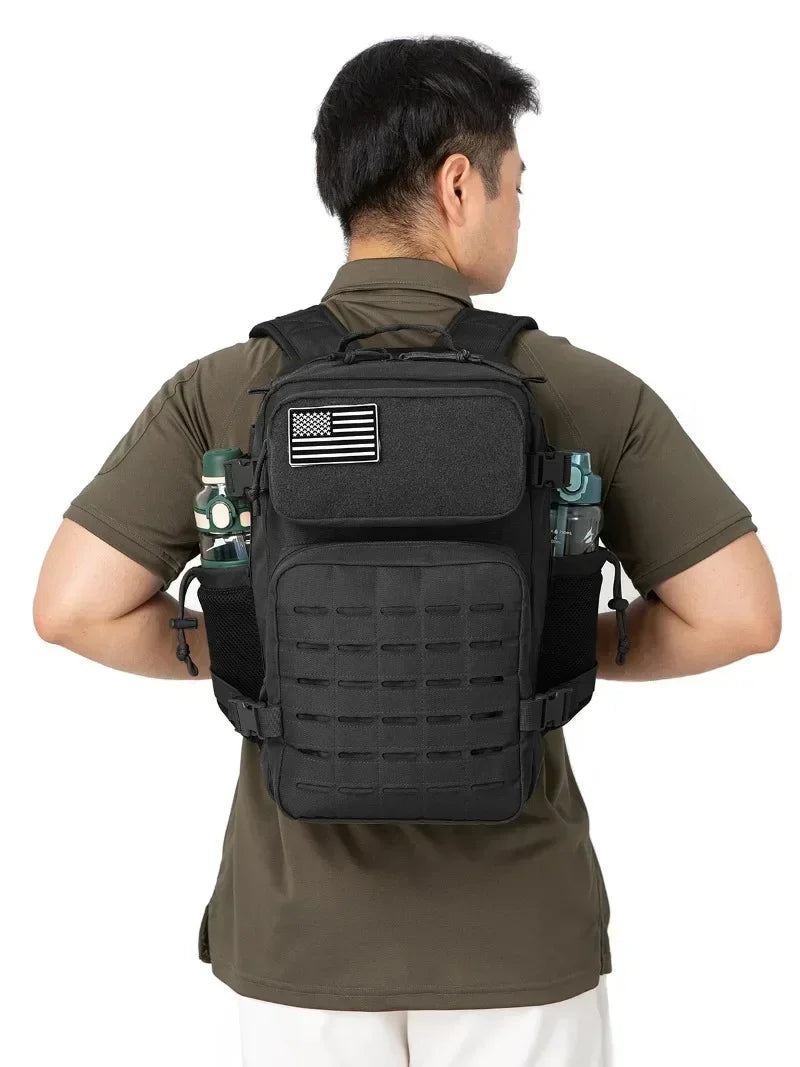 Tactical Backpack School Bag Gym Rucksack Treeking with Dual  camping