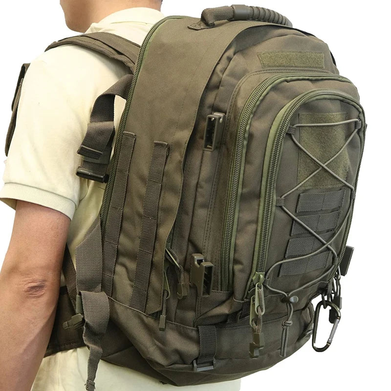 Outdoor Tactical Backpack Men's Outdoor Hiking Bag Capacity Military Army Bags