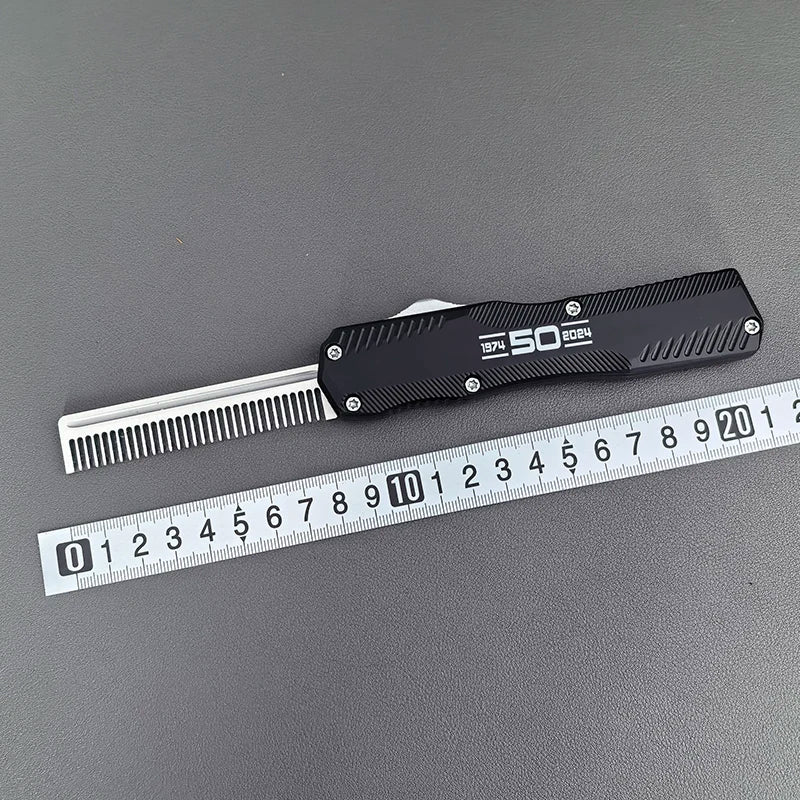 Knife Tech D2 Blade Zinc Aaluminum Handle Survival Pocket Knives Outdoor