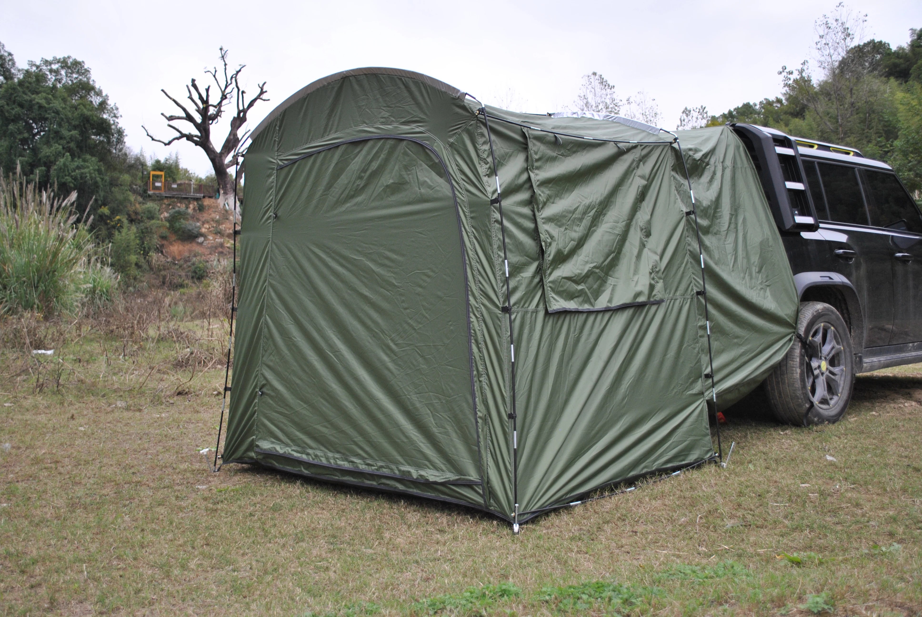 2-Person SUV Tailgate Tent Easy Setup Waterproof Outdoor Camping Van