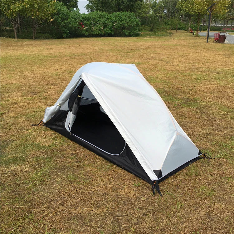 Double Layer 1 Person camping Tent Waterproof ultralight Lightweight Tents