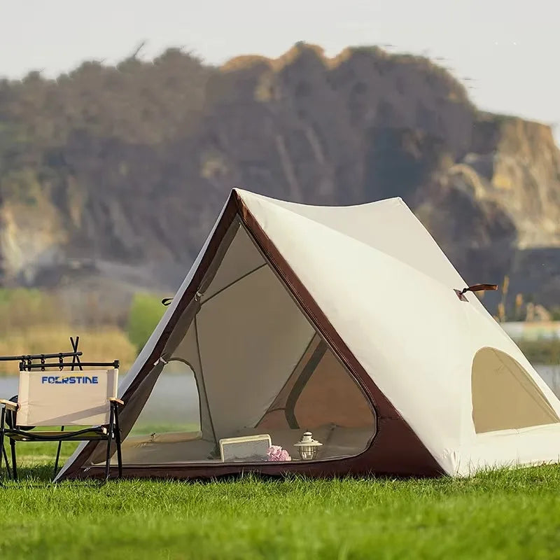 Portable Sunscreen Beach Tent Outdoor Camping Triangle Tent Fully Automatic