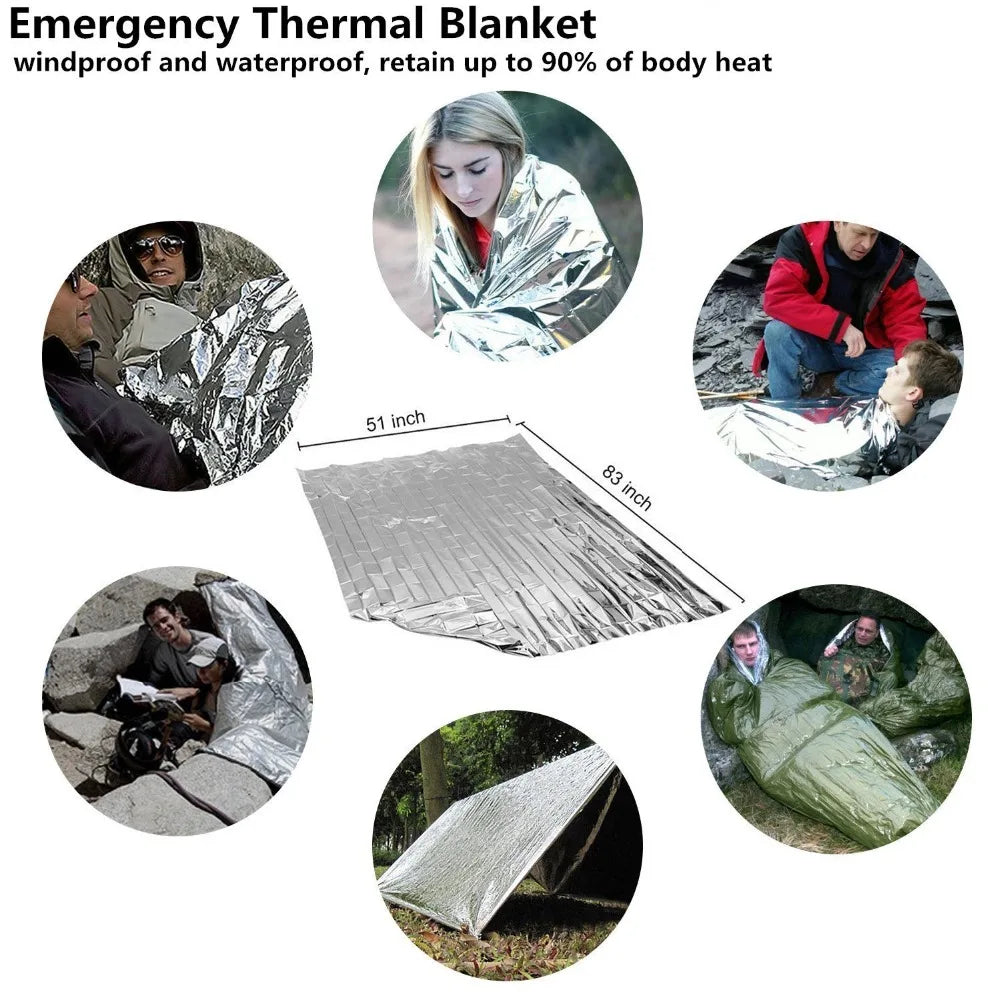 Professional Car Survival Outdoor Camping Hiking First Aid Kit Emergency