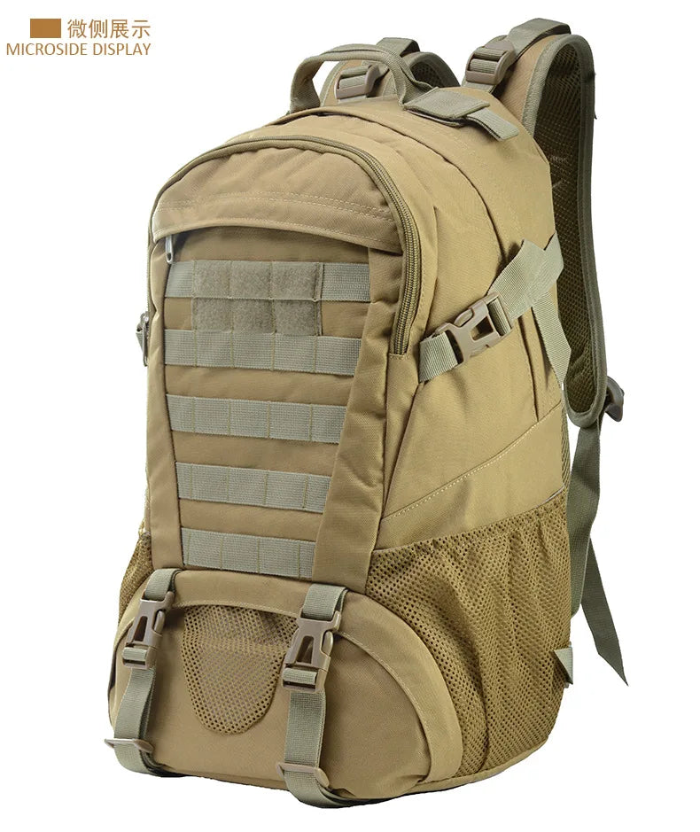Men Tactical Backpacks Outdoor 35L Large Capacity Man Camping Backpack