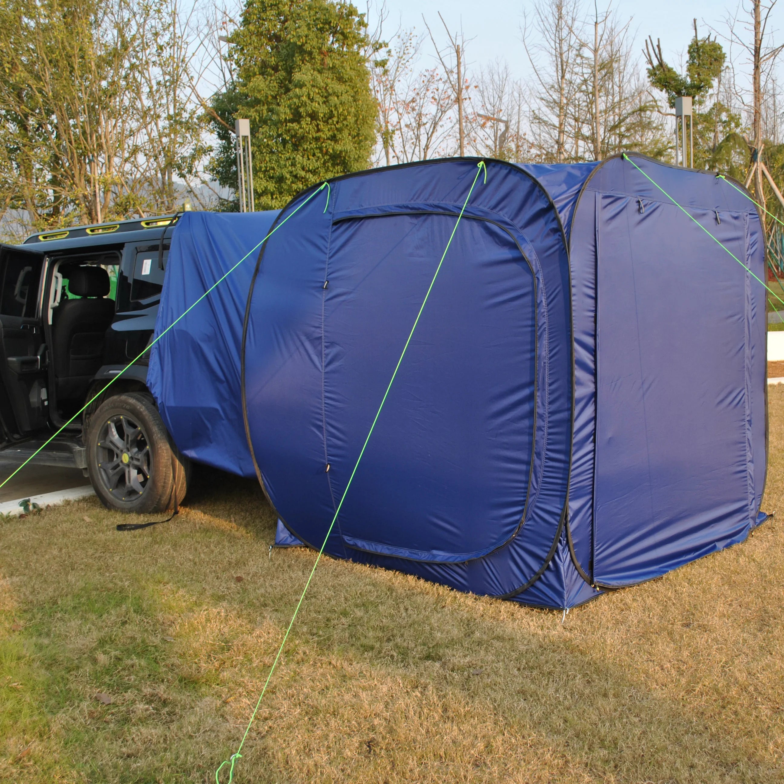 Car Tent trailer Tent, Car Tailgate Tent,Pop Up Car Rear Tent Multipurpose Truck Tent