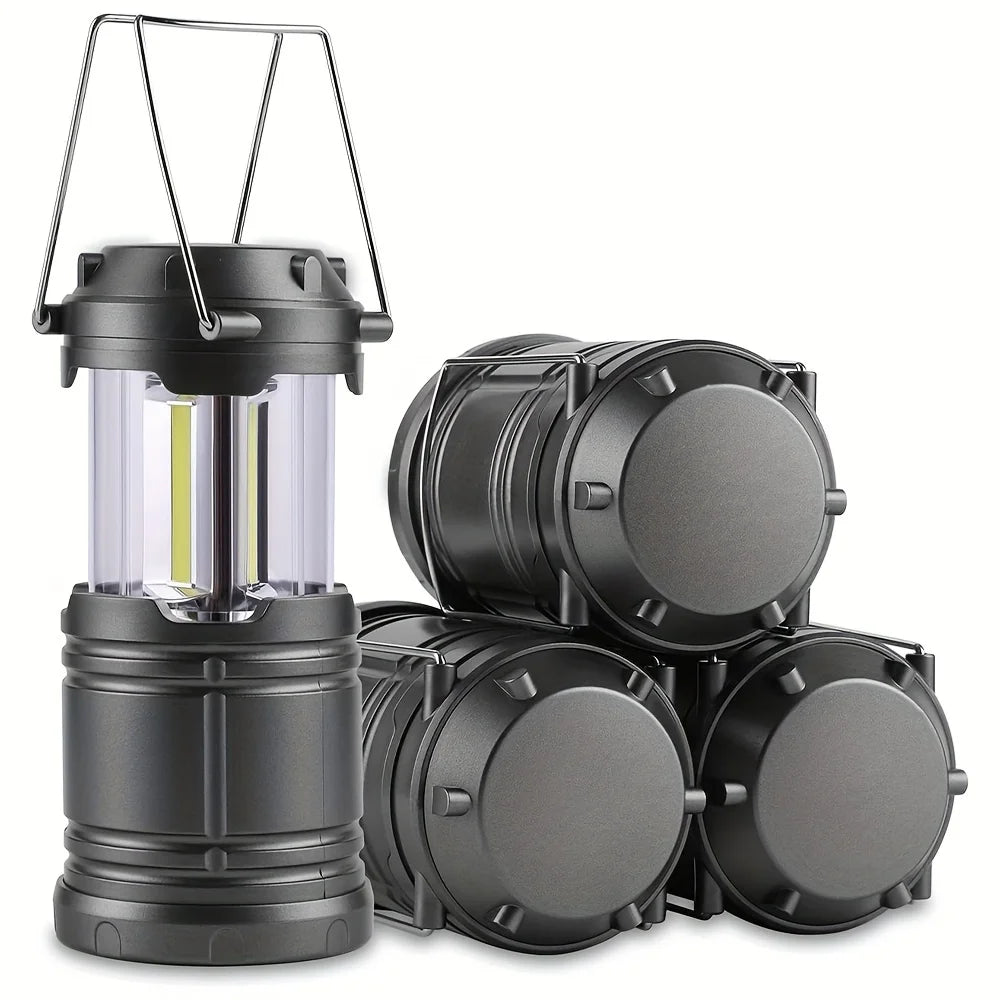 Portable Camping Lantern Battery Powered LED Tent Light for Outdoor